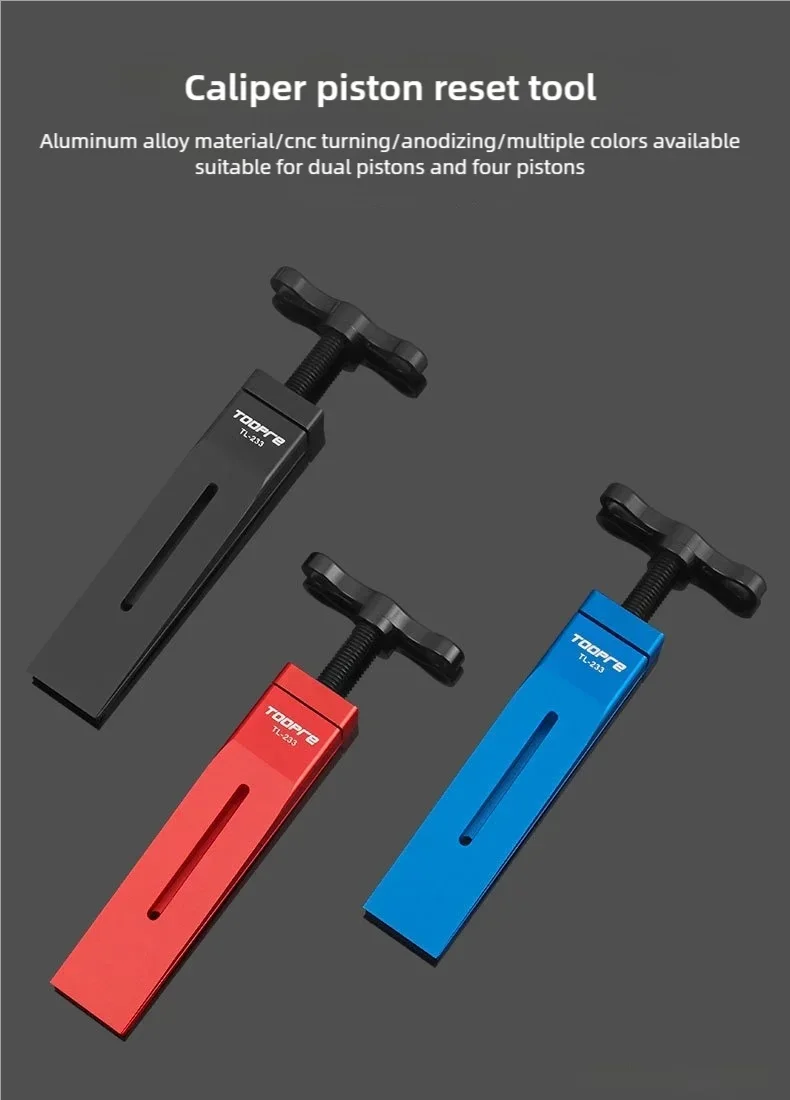 TOOPRE Fahrrad Hydrauliköl Scheibenbremskolben Reset Tool MTB Rennrad Öl Scheibenbremssattel Kolben Reset Installationswerkzeuge – Detail 2