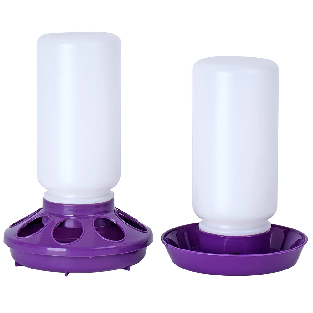 Poultry Waterer 1L Chicken Feeder Bucket Automatic Chick Drinker Quail Bird Equipment