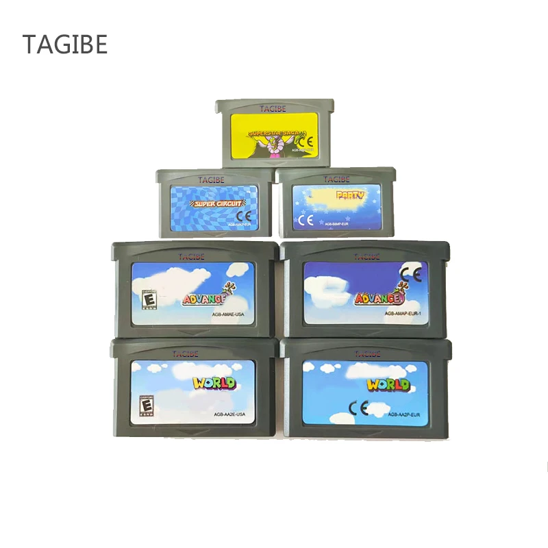 Yoshi'S Kart Advance Island Cartuccia Per Videogiochi Luigi Scheda Di Memoria Per Console A 32 Bit Per Gba 3Ds Gbc