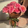Creative Rose Flower Shape Ceramic Vase Desk Decoration Flowers Arrangement Girding Decorative Floral Vases Room Aesthetic Decor 3