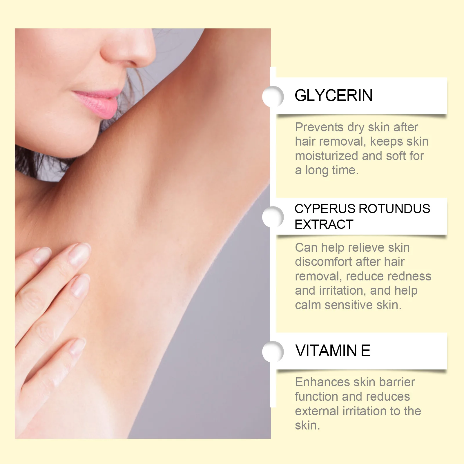 Hair Removal Essential Oil Intimate Area Armpit Leg Arm Hair Growth Inhibitor Smooth Skin Gentle Painless Body Depilatory Serum 5