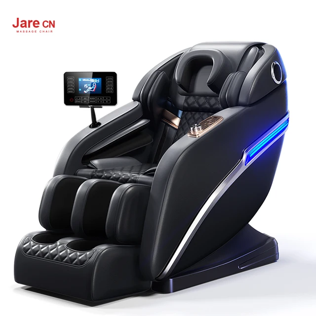 New full body zero gravity 8d fixed roller low price electric music massage chair with foot head massage