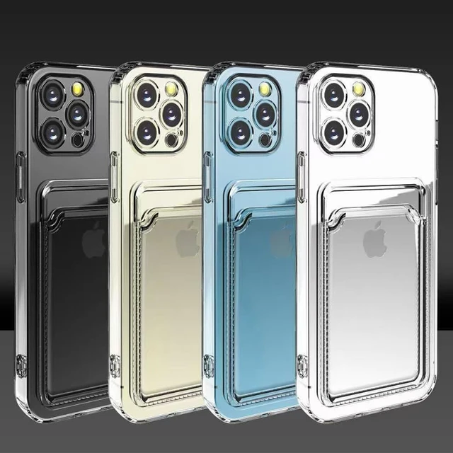 Iphone 13 Pro Max Phone Case Card Holder  Iphone 12 Pro Max Phone Case  Card Holder - Mobile Phone Cases & Covers - Aliexpress