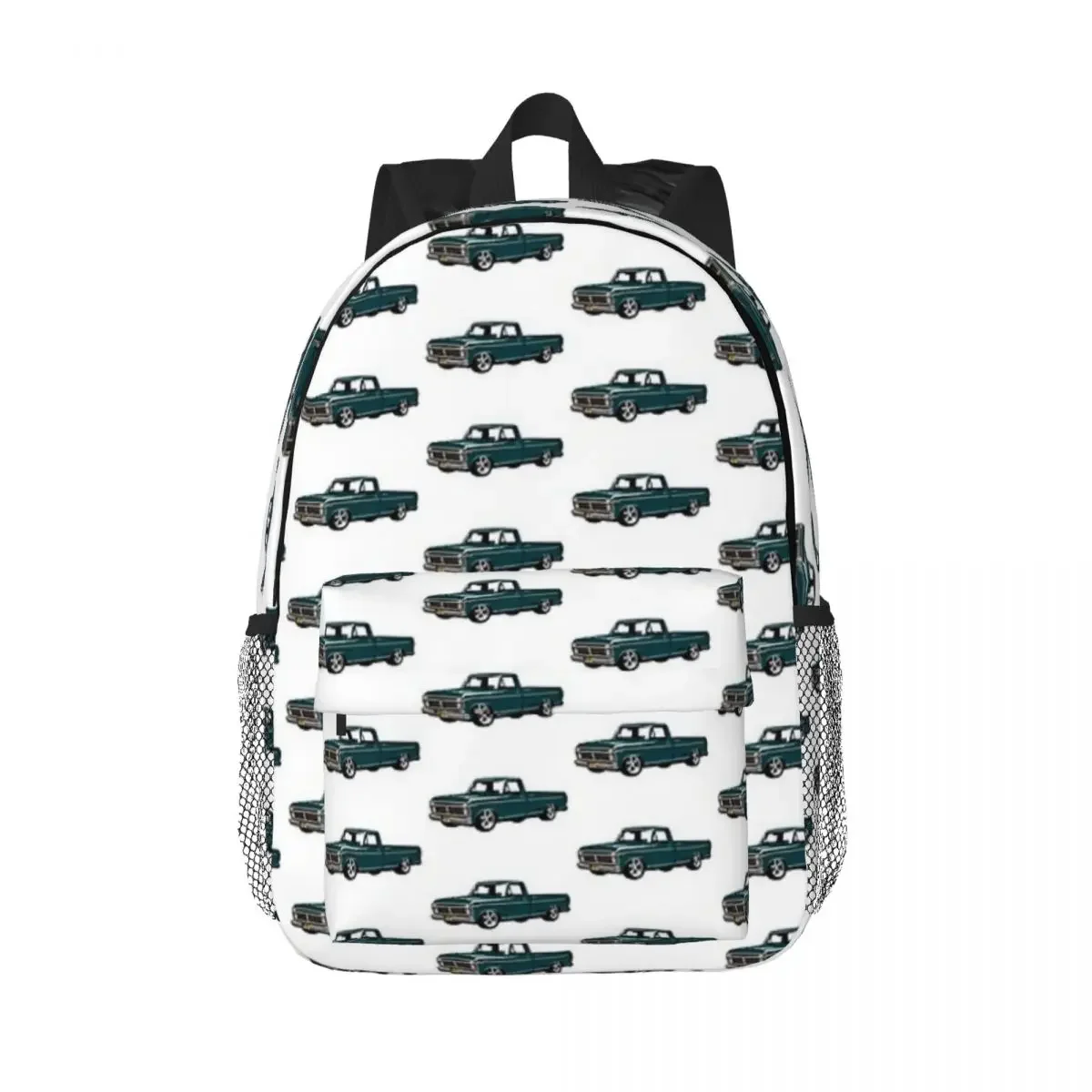 

Turquoise 70s Lowered F Truck Backpacks Boy Girl Bookbag Casual Students School Bags Travel Rucksack Shoulder Bag Large Capacity