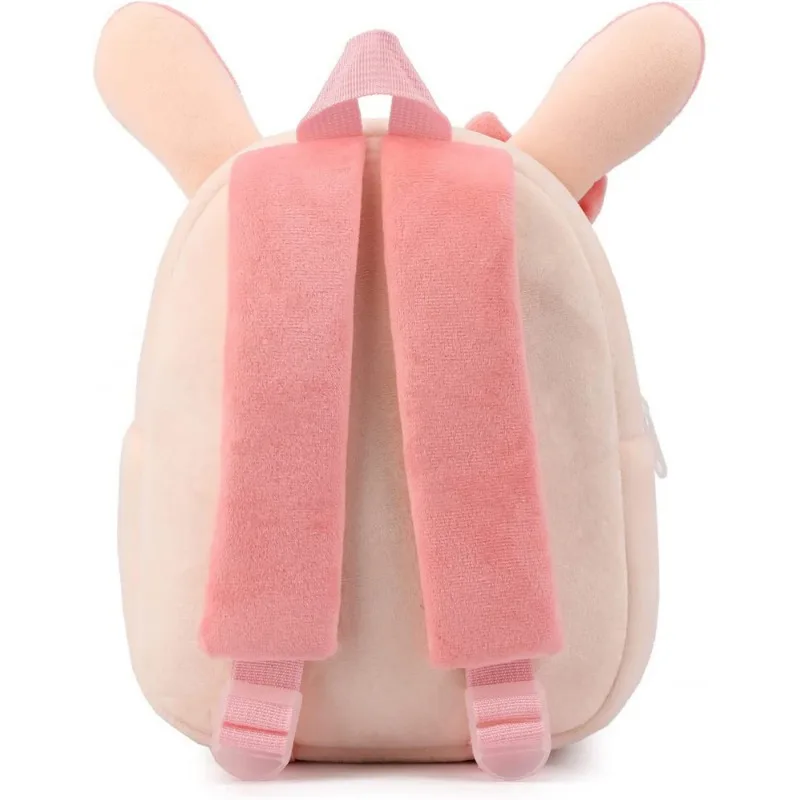 Personalised Plush Backpack Toddler Bag Cute Toddler Backpack Toddler Bag Plush Animal Cartoon Mini Travel Bag for Baby 1-5 Year