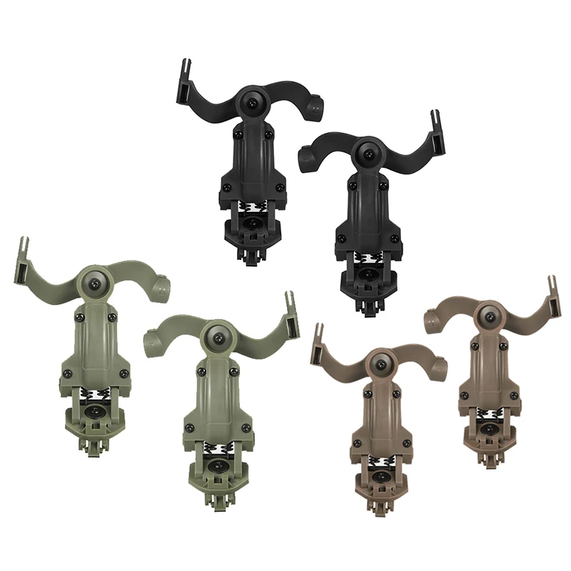 Tactical Headset Accessories OPS CORE ARC/Wendy M-LOK Fast Helmet Rail Mount Adapter Tactical Headset Bracket Hunting Airsoft Shooting Headphone Bracket