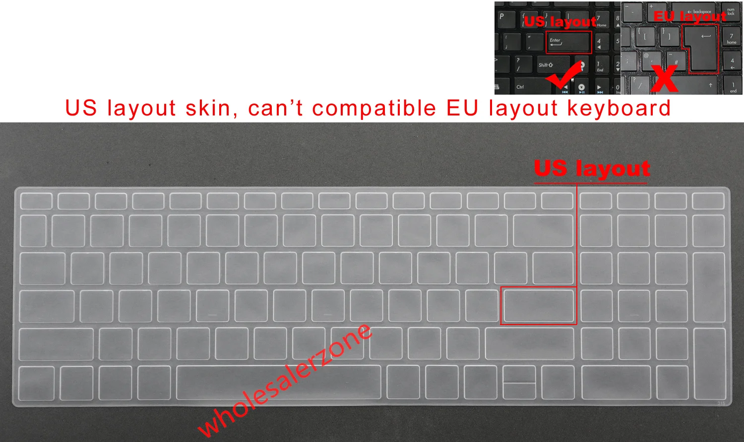 HP 16-A** 17-BW 17M-AE 17-CE 15-EB 15-DQ 15-DS 15-DW 15-DK 15-DY 15-CX 15-CW 15-CH** 15-BP 노트북용 미국식 키보드 보호 스킨