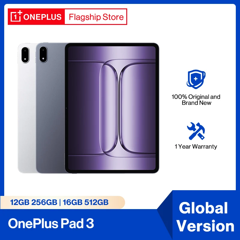 全く新しいOnePlus Pad 3 グローバル版タブレット Snapdragon 8