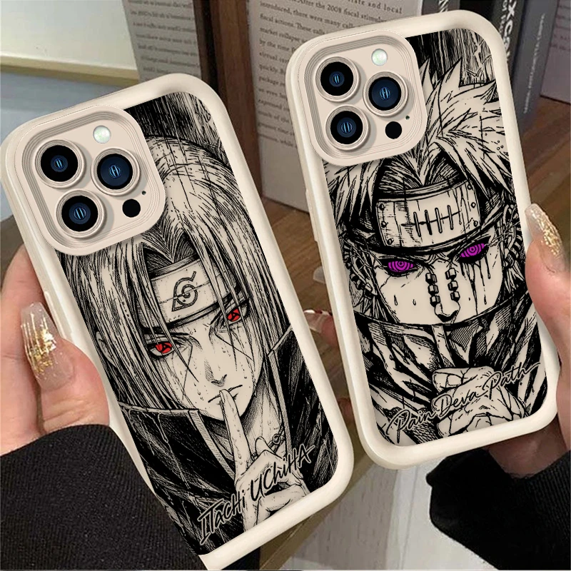 Premium Anime Case Featuring Naruto Akatsuki Characters