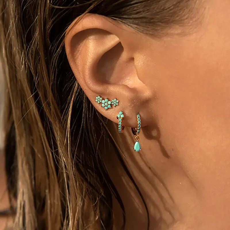 Boucles D'Oreilles Serpent Dorées Pour Femme Boucles D'Oreilles Pendantes En Cristal - Longues