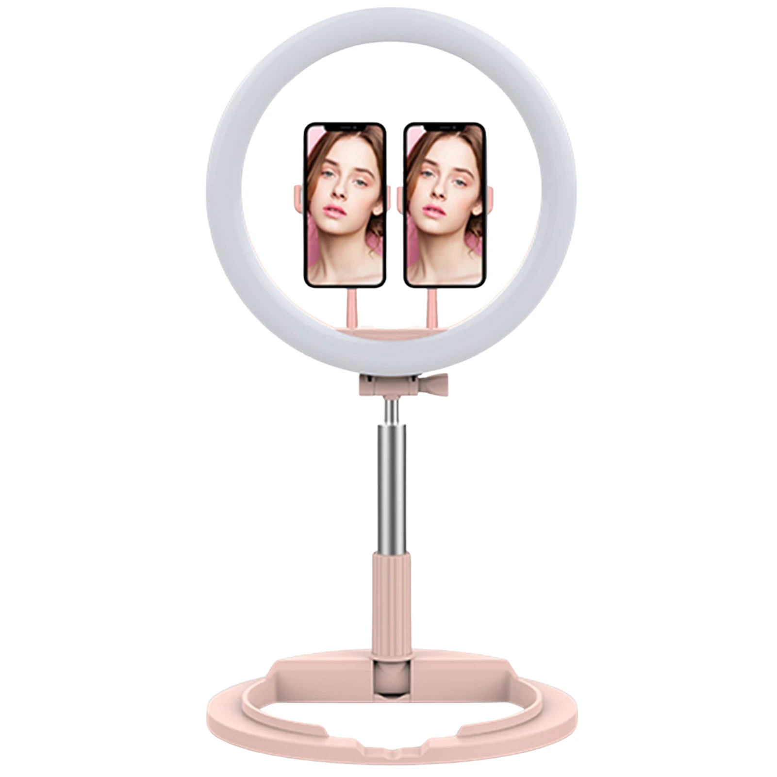 

Led Selfie Light Makeup Light With Smartphone Stand Live Broadcast Light For Different Uses And Environments Like Youtube