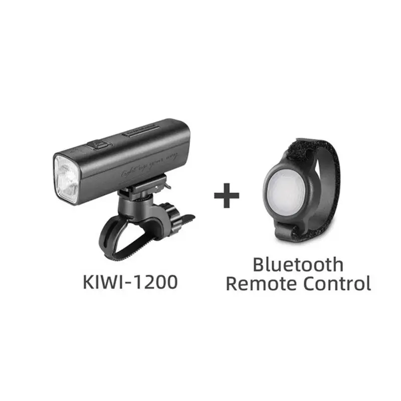 Gaciron-kiwi 1200スマート自転車ヘッドライト,リモコン,4000mAh