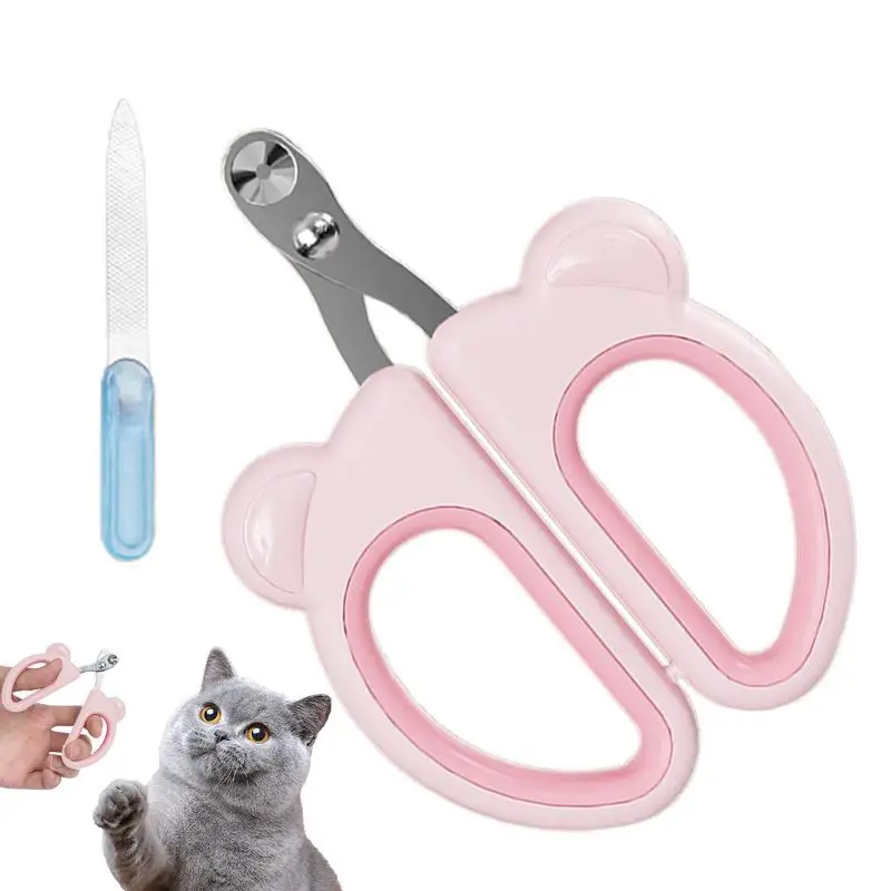 Dog Nail Grinder Claw Trimmers For Cats Dogs Portable Animals Grooming Tool With A Round Hole Design For Dog Cat Bird Rabbit