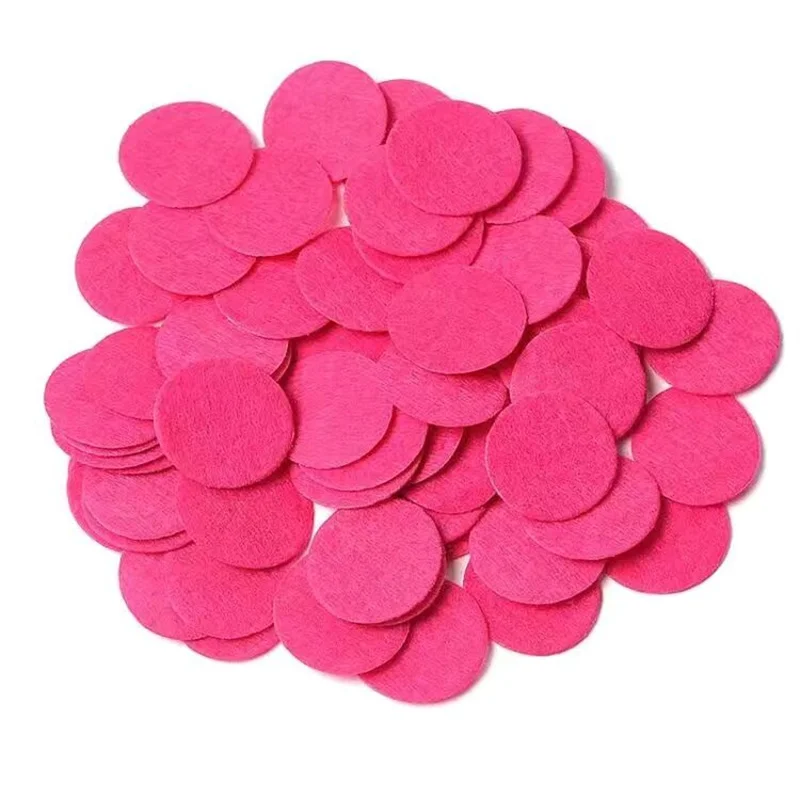 Craft Supplies Fabric Flowers 100pcs 2cm 2.5cm 3cm 4cm 5cm Non Woven Circle Pads Felt Fabric Round Patches Diy Accessories Handmade Flowers Crafts Material