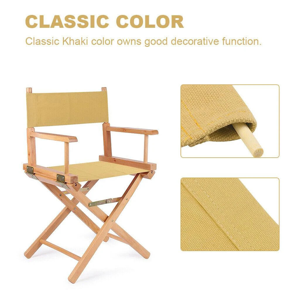 WashableChairSeatCoversKitDirectorChairSeatReplacementCanvas