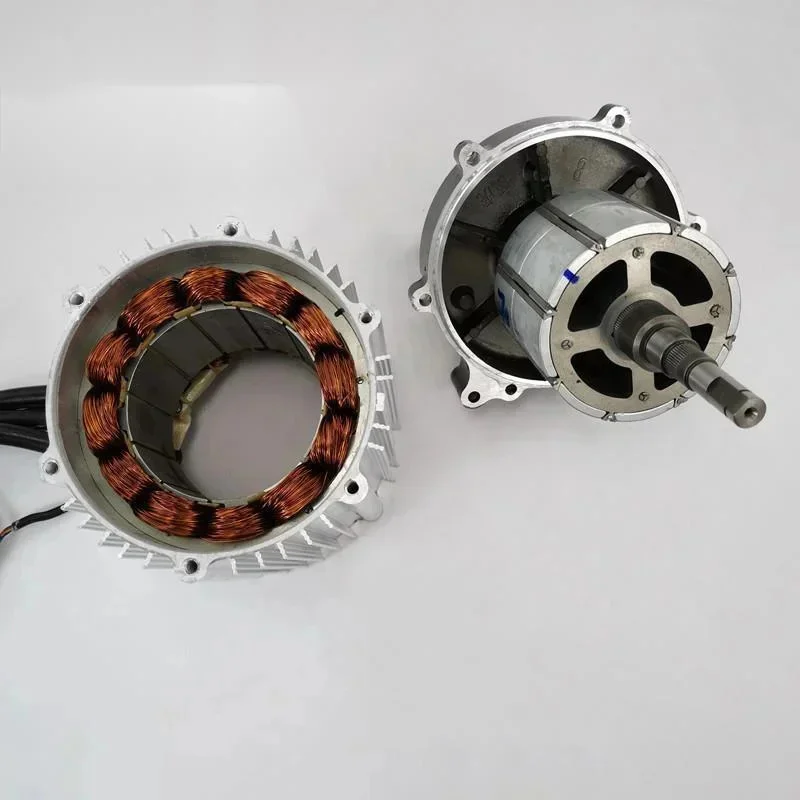 60V 3000W High-power Permanent Magnet DC Brushless Motor For Electric Three And Four Wheeled Vehicles New Energy Motor