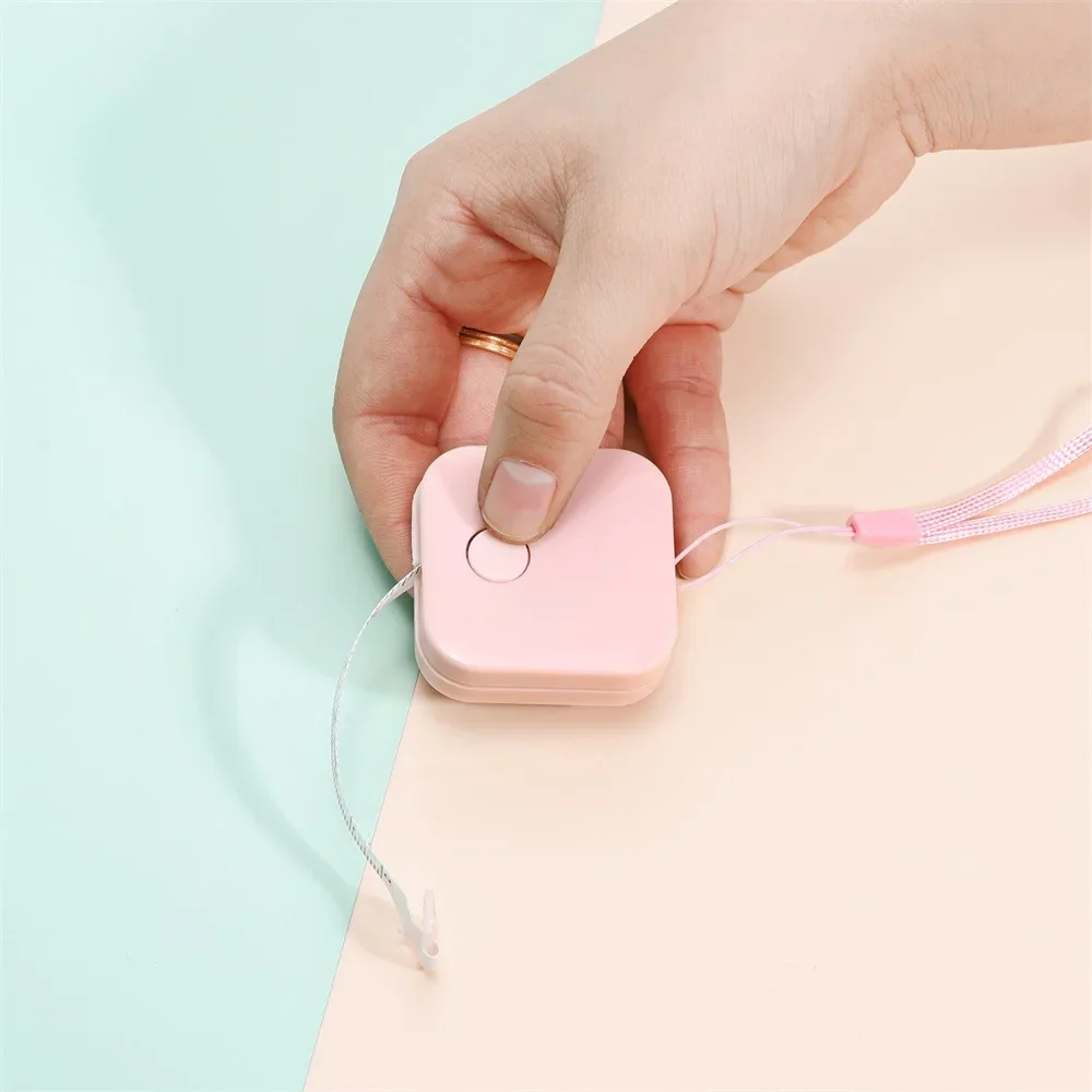 Measure Plastic Ruler Roll Accessories 150cm/60" Mini Tape Accurate Measurement For DIY Jewelry Making Resin Crafts Tools