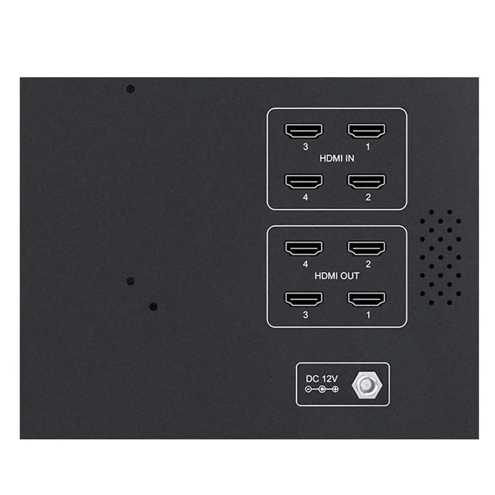 SEETEC ATEM156-CO 15.6&rdquo; 4K HDMI-compatible Multiview Portable Live Streaming Broadcast Director Monitor ATEM Mini Mixer Pro