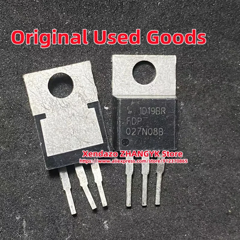 TO-220 파워 MOSFET, FDP027N08B, FDP027N08, 0278N08, 80V, 223A, 10 개/몫