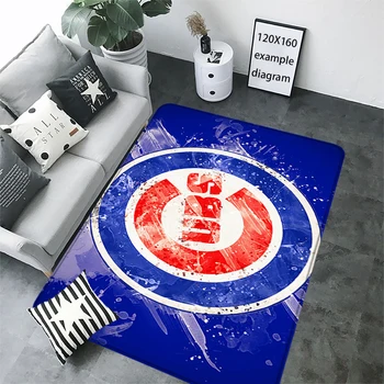 침대 옆 카펫 입구 도어매트, 시카고 컵스 거실 러그, 발 카펫, 욕실 러그, 바닥 매트, 미끄럼 방지 복도 홈 데코
