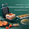 Electric Sandwich Maker Breakfast Machine Toaster Tools Home Light Food Multi-Function Heating Press EU Plug 5