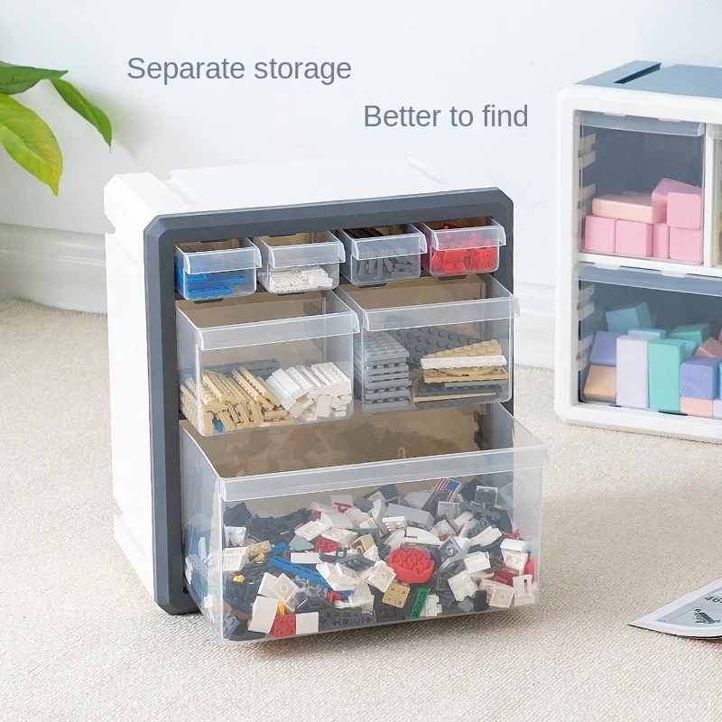 Makeup Organizer Storage Box For Toys Tools Can Adjust Plastic box Lroning  Beads 24 Drawers Cosmetic Organizer