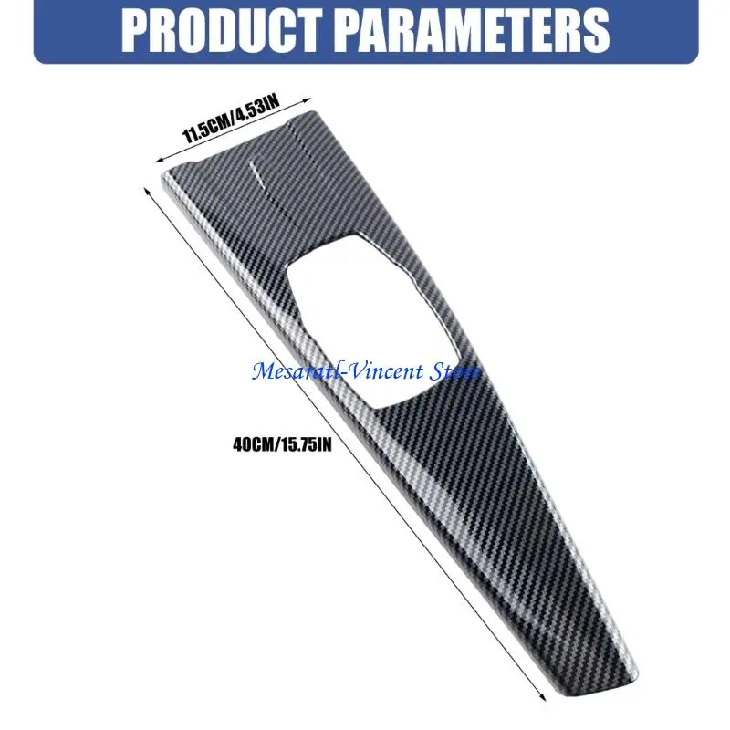 A70F Copertura del pannello multimediale adesivo in ABS alla per F30 F34 4 F32 F36 2013-2017 - Image 6
