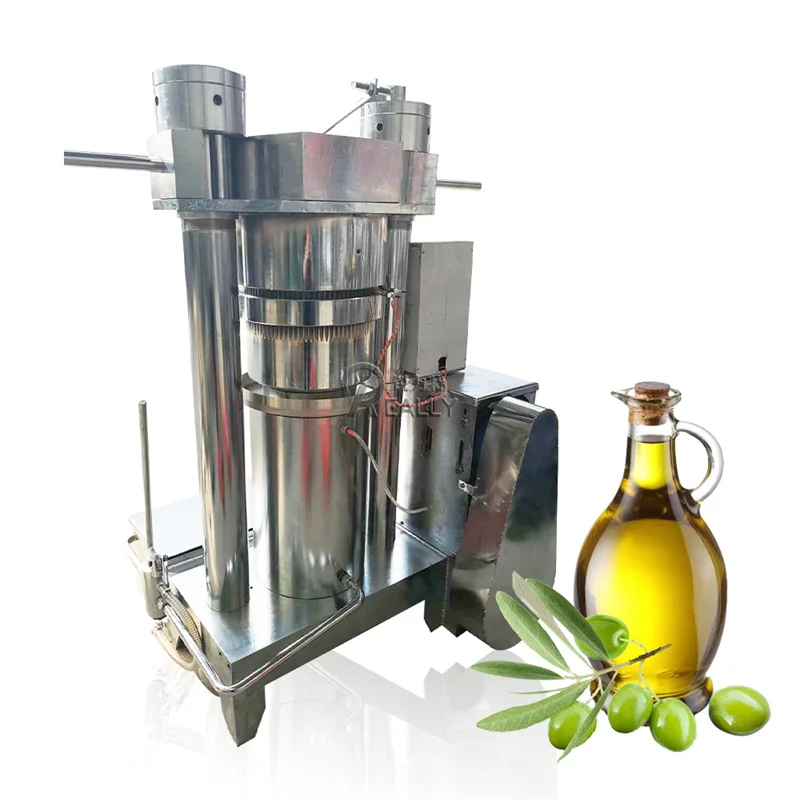Industrial Basil Olive Oil Press Extractor Making Machine Capacity