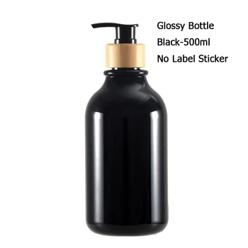 1Pcs 500Ml สีขาว Soap Dispenser แชมพูขวดห้องน้ำสบู่ขวดขนาดใหญ่-ความจุโลชั่นกดพลาสติกขวด 11