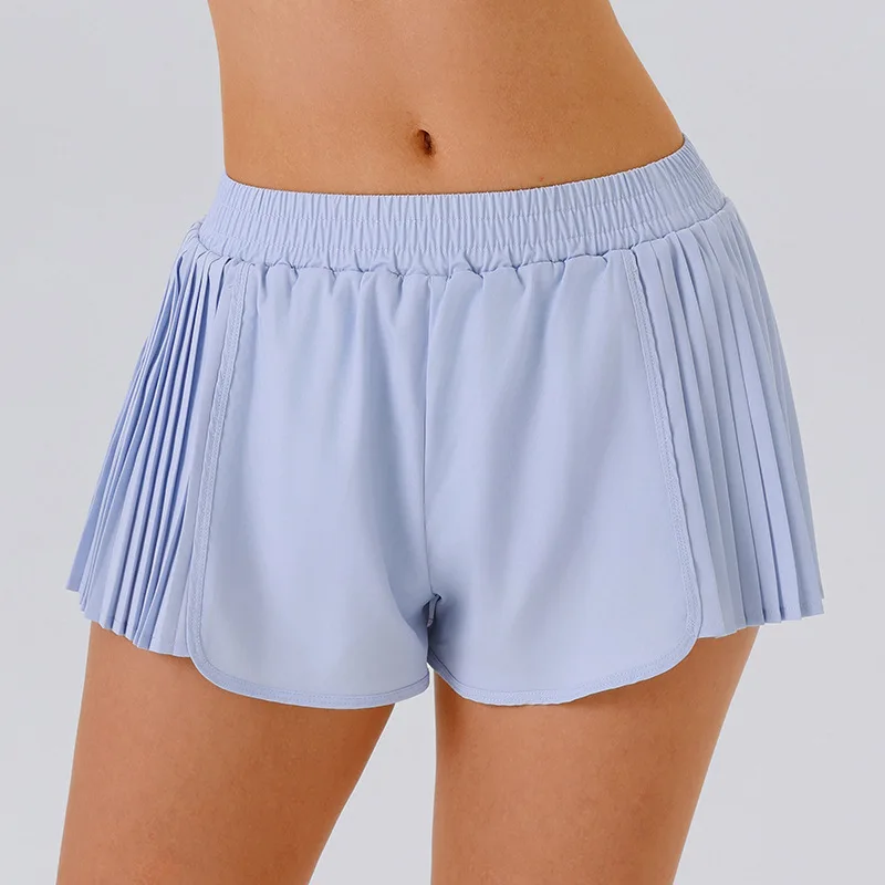 New Summer Gym Running Shorts Casual Quick Dry Sports Shorts Women Biker Cycling Athleisure Yoga
