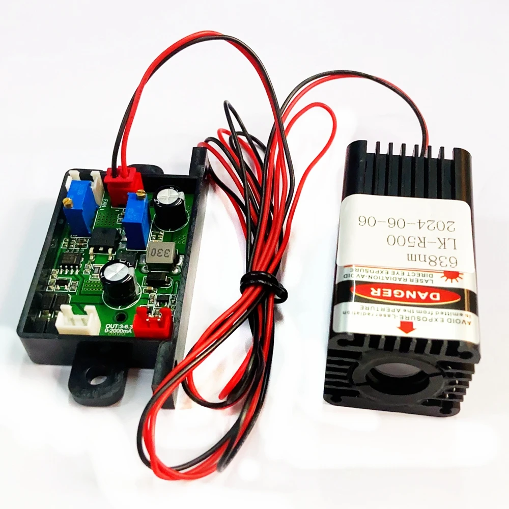 Laser Module 635nm 638nm 500mw Fat Beam Orange Red