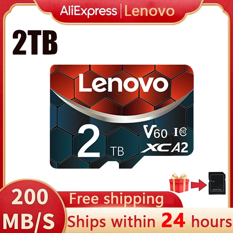 Originale Lenovo 2Tb Micro Card 256Gb 1Tb 512Gb 64Gb Sd Memory Card 128Gb Flash Memory Card Per Telefono/Fotocamera/Nintendo Switch
