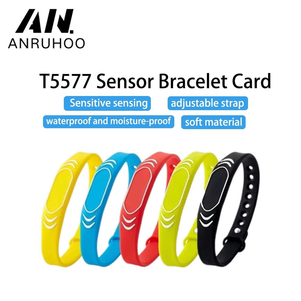 Pulsera impermeable Rfid T5577, 3/5/10 piezas, puede borrar varias veces el Chip inteligente, Id125khz, copia de etiqueta, insignia Em4305, clon de ficha de escritura