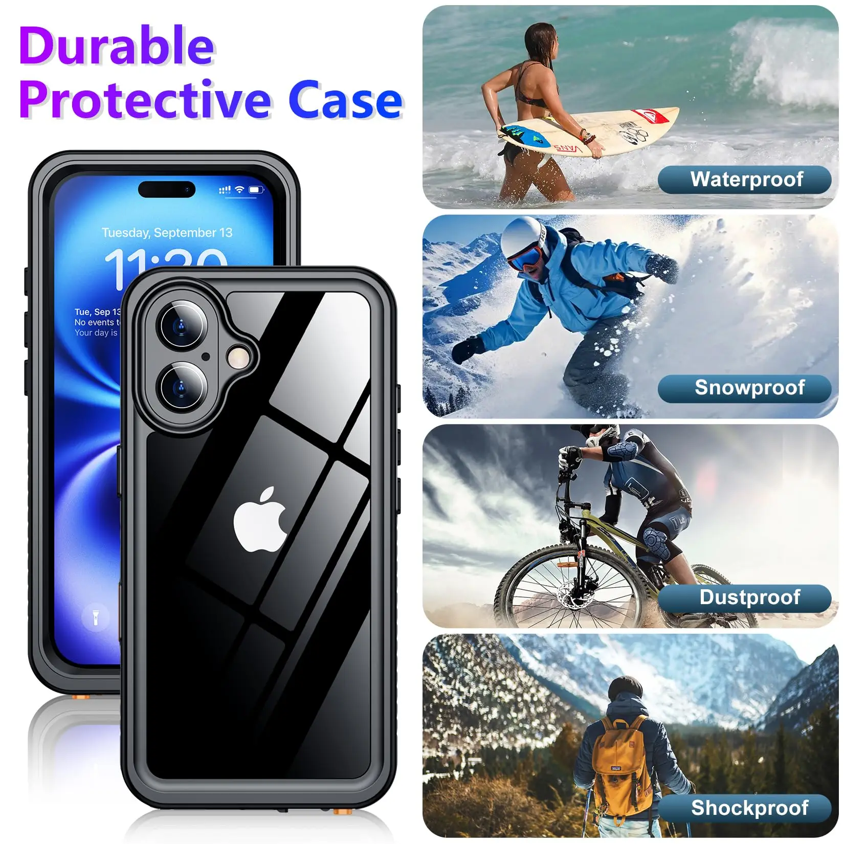 Shellbox Professional 360-Degree All-Inclusive Waterproof and Anti-Drop Phone Case
