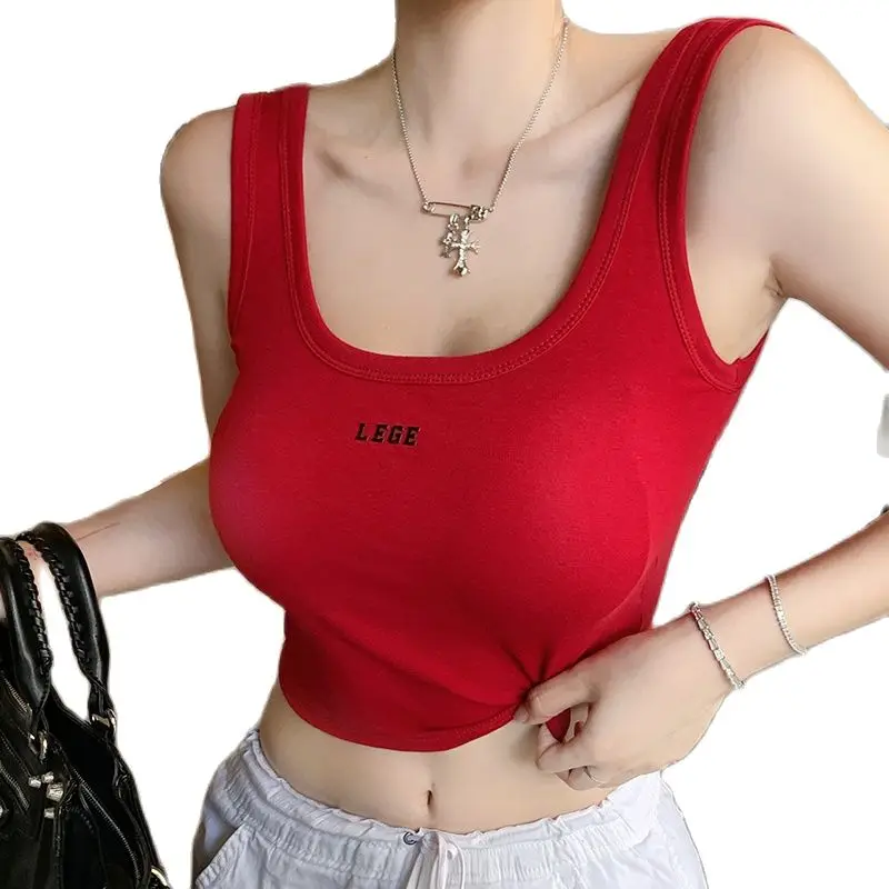 

Summer Girls Top Korean Fashion Sexy Hollowed Back Crop Tops for Women