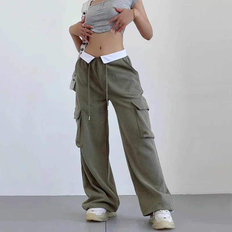 

Женские складные Брюки с карманами