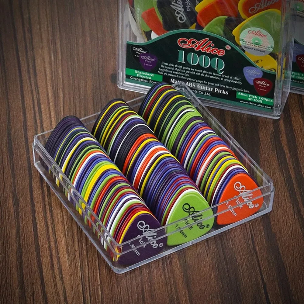 Mehrfarbige Gitarren picks 24/Stück gemischte abs Premium-Plastik gitarren picks für akustische E-Gitarren Bass oder Ukulele