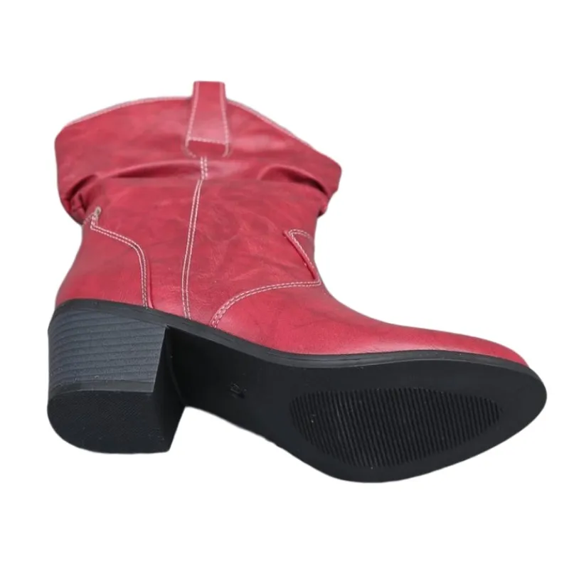 Women Chelsea Ankle Boots 2023 New Winter Chunky Mid Heels Shoes Designer Sexy Party Pumps Gladiator Goth Motorcycle Snow Botas