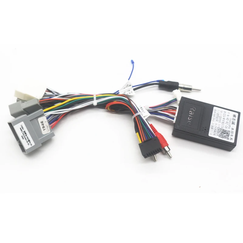 

Android Car Radio Harness Accessories Wire Wiring Adapter Connecter Plug Canbus Universal Cable For Honda Civic CRV 2012-2015