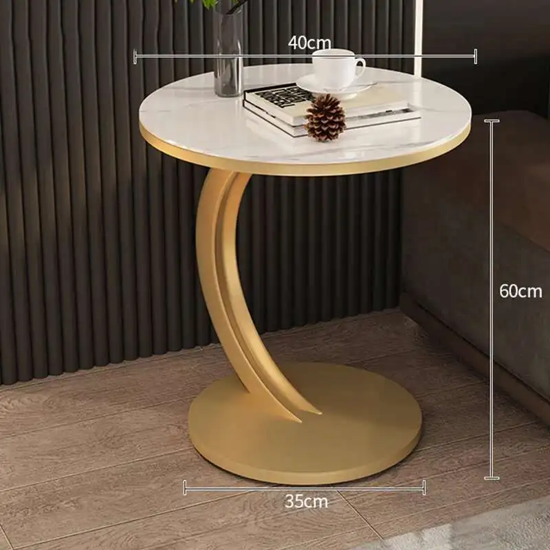 Wood Round Coffee Table Small Living Room Design Side Coffee Tables White Circle Tea Stolik Kawowy Nordic Modern Furniture