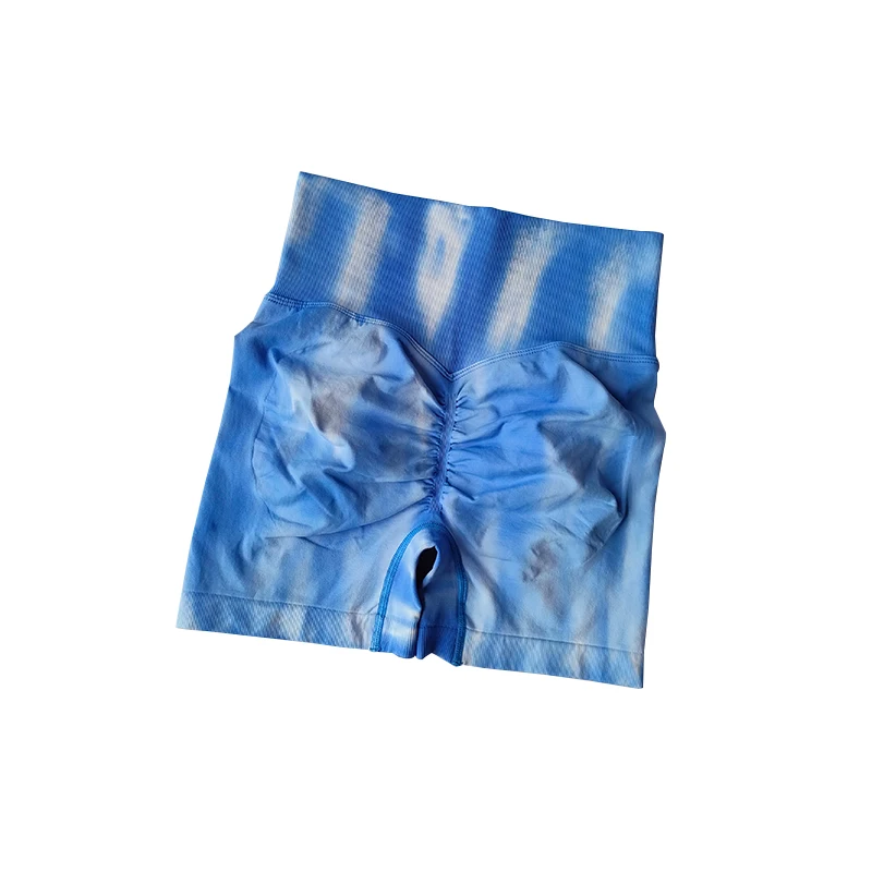 Aurora Fitness Shorts High Waist Abdomen Tightening Hip Showing