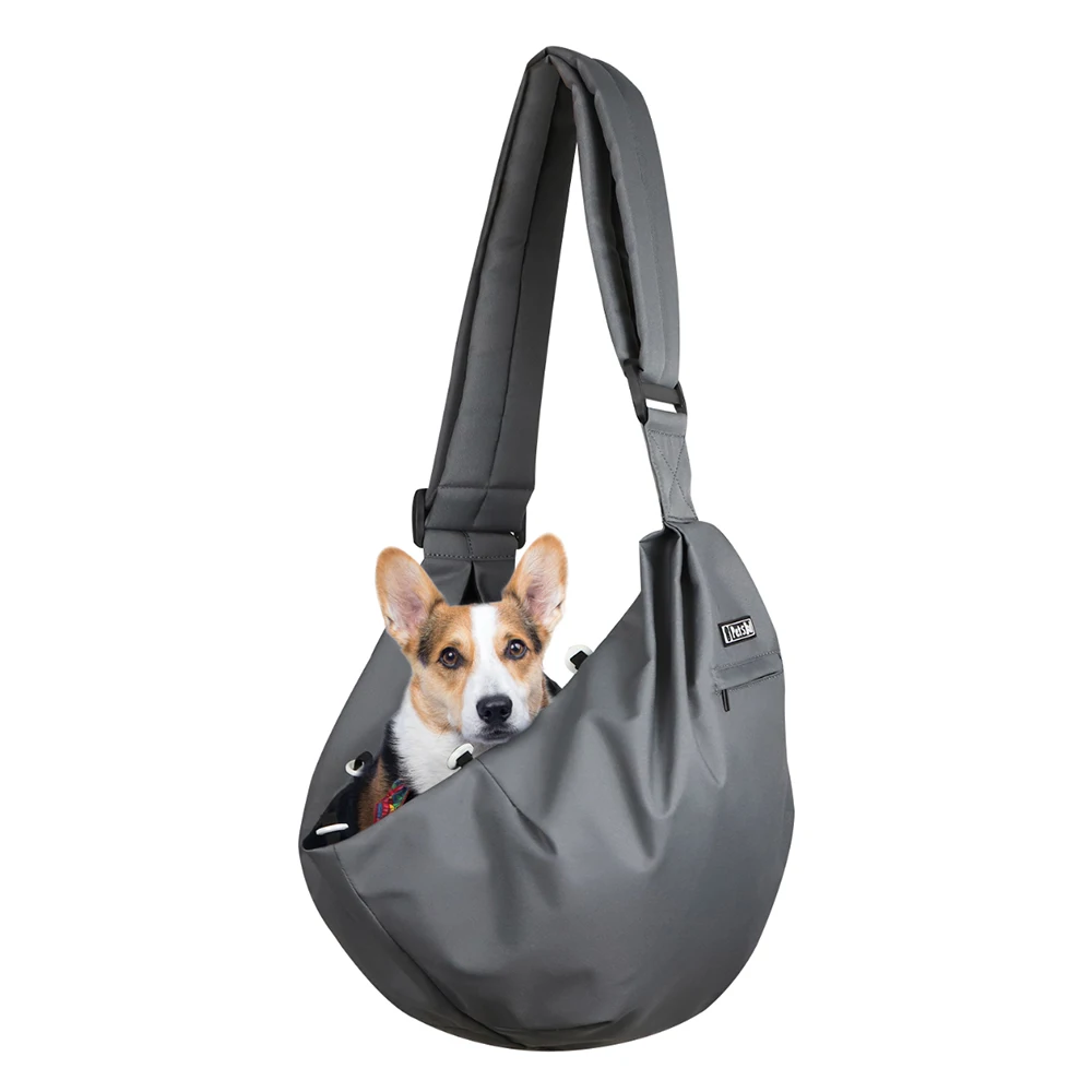 Pet Sling Carrier Bag Dog Cat Outdoor Portable Shoulder Messenger Bag Puppy Kitten Large Capacity Carrying Handbag