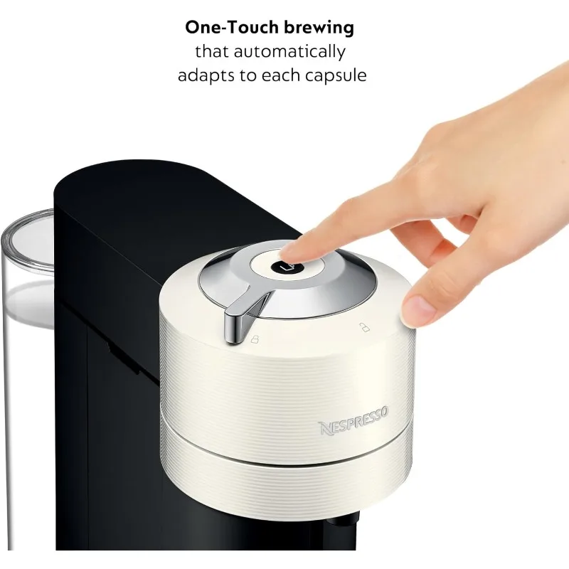 Nespresso Vertuo Next Coffee and Espresso Maker by De'Longhi, White 4