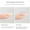 RSNAIL 5 IN 1 Japanese Hard Top Coat 15ml Rhinestones No Wipe Top Coat Efficient Function Adhesive Water Nail Art Gel DIY Design 5