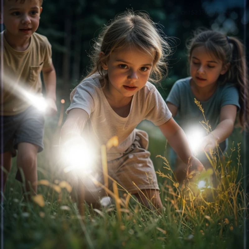 Ultimate Outdoor Flashlight with Variable Focus and Side Floodlight – High Brightness Portable Lamp