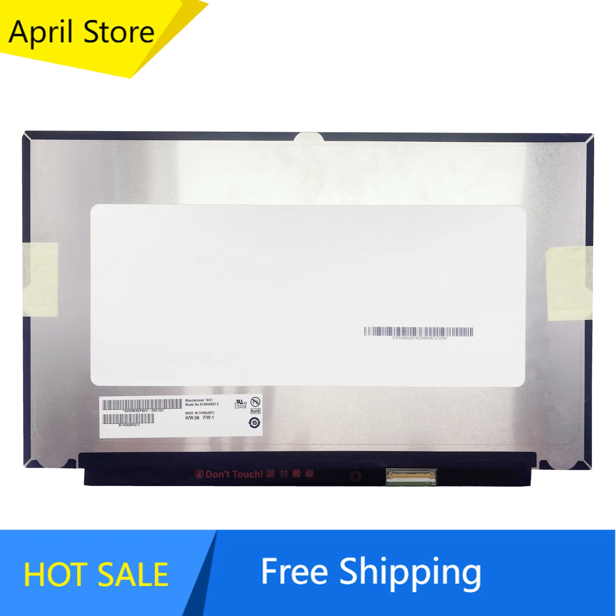 

B140HAK02.0 14.0'' Laptop LCD Touch Screen Panel Matrix 1920*1080 EDP 40 PINS