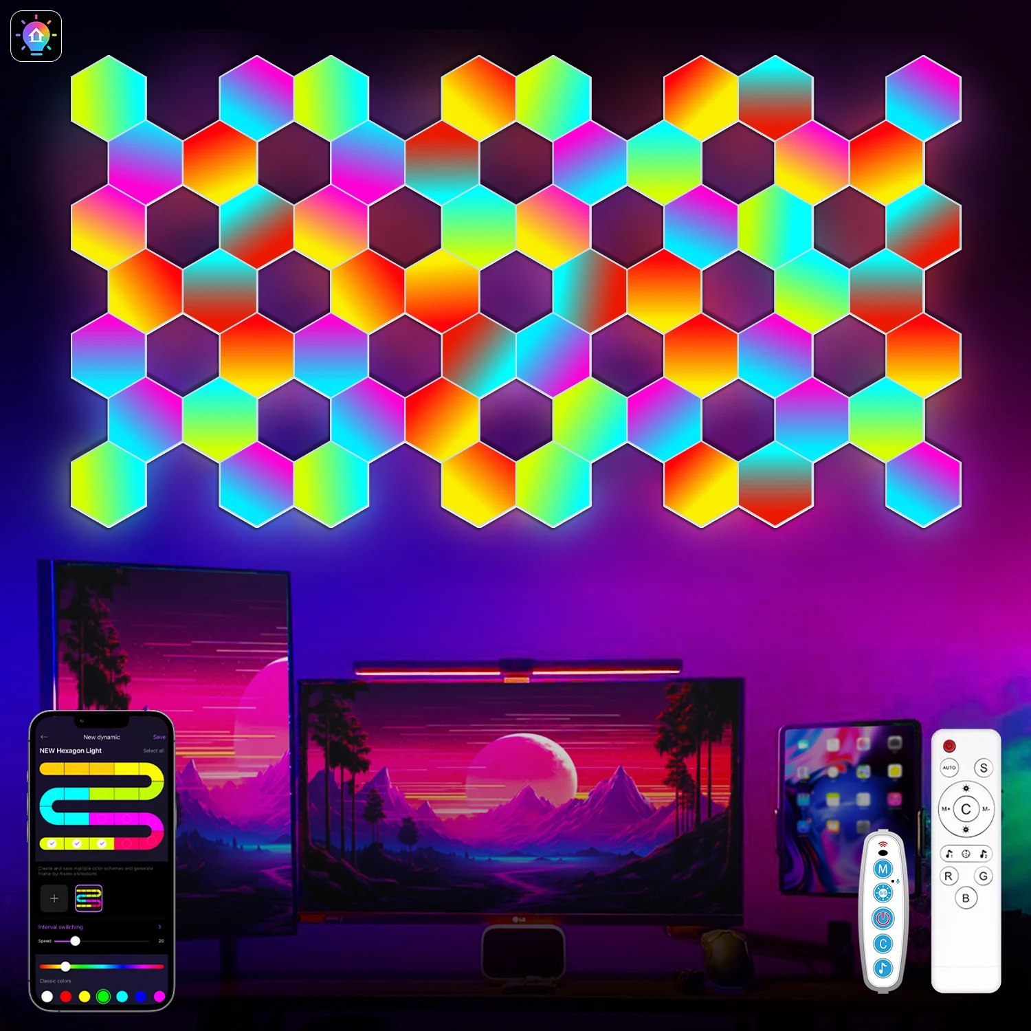 Hexa Aurora Panels