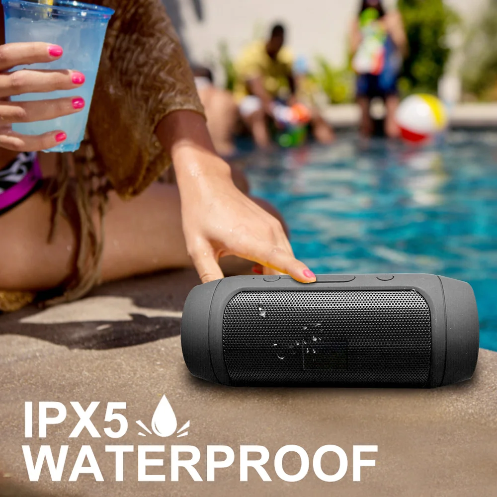 Portable Speaker Wireless Bluetooth-compatible Outdoor Waterproof 3D Stereo Loudspeaker Wireless Sound System Support FM Radio bluetooth speaker portable speaker mini bluetooth speaker