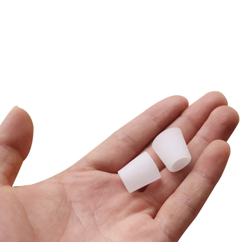 6Pcs/Lot Silicone Gel Little Toe Tube Corns Blisters Corrector Pinkie Protector Gel Bunion Toe Finger Protection Sleeve