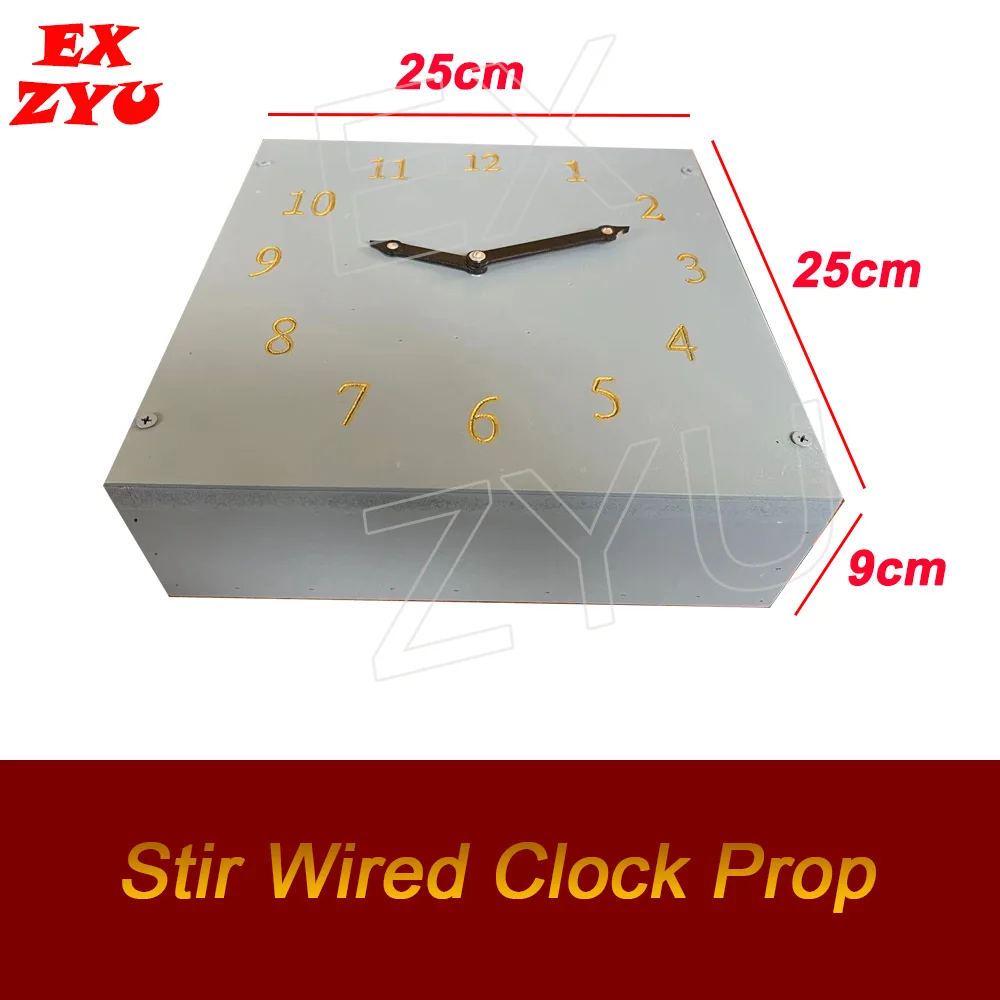 

Stir Wired Clock Prop EXZYU Escape room Stir the clock pointers to correct positions to unlock real life chamber game